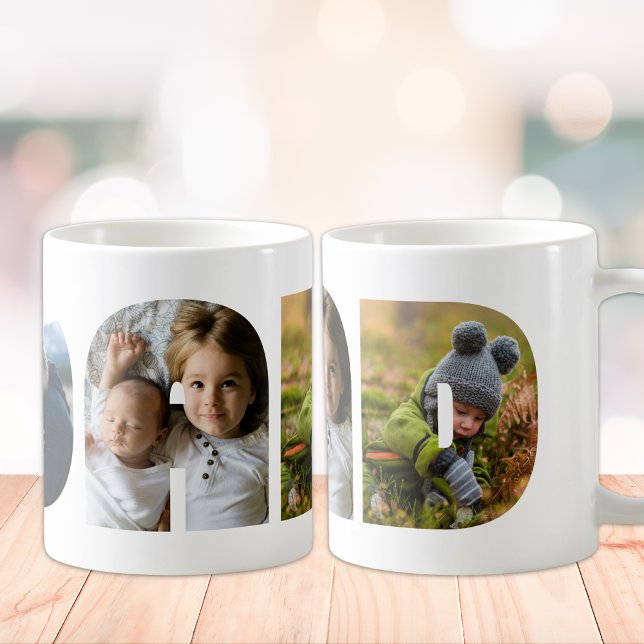 Vater Foto Benutzerdefiniertes Personalisiertes Fo Kaffeetasse (Von Creator hochgeladen)