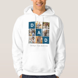 Vater Foto Hoodie für den Vatertag