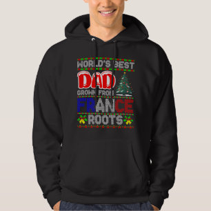 Vater Frankreich Weihnachtsgeschenk Idee hässliche Hoodie