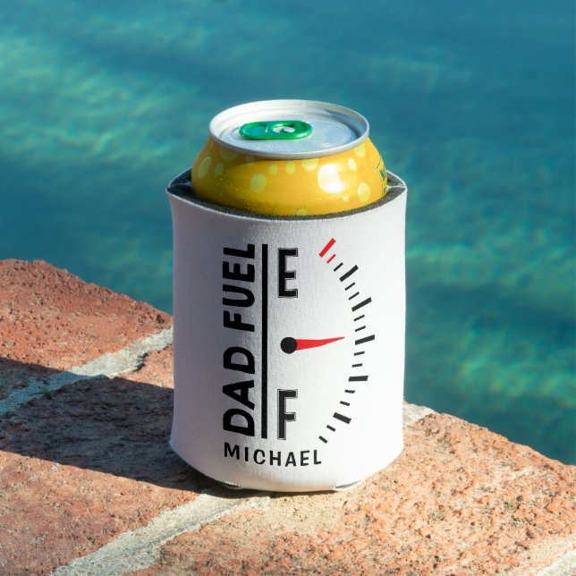 Vater Fuel Funny Vatertag Geburtstag Personalisier Dosenkühler (In Situ Pool)