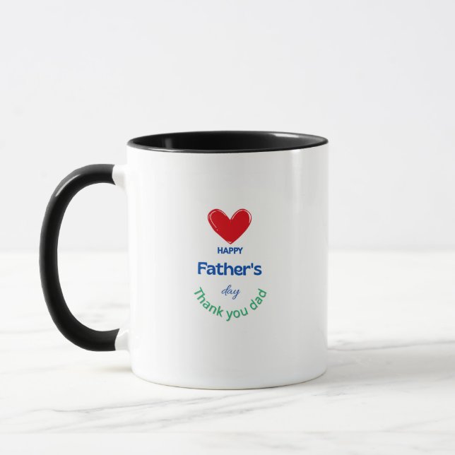 Vater Fuel - Funny Vatertag Kaffee Tasse (Links)