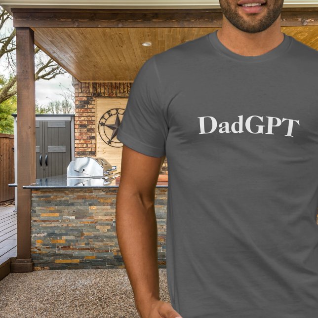 Vater Funny Birthday DadGPT Powered by AI & Vater  T-Shirt (Von Creator hochgeladen)