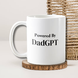 Vater Funny Birthday - Powered by DadGPT - Ai Joke Kaffeetasse