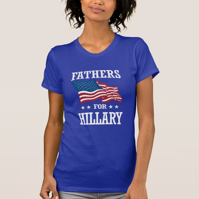 VÄTER FÜR HILLARY T-Shirt (Vorderseite)