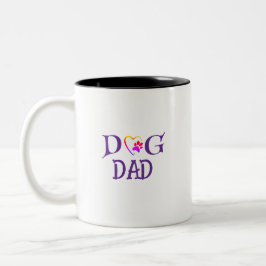 Vater für Hunde Zweifarbige Tasse