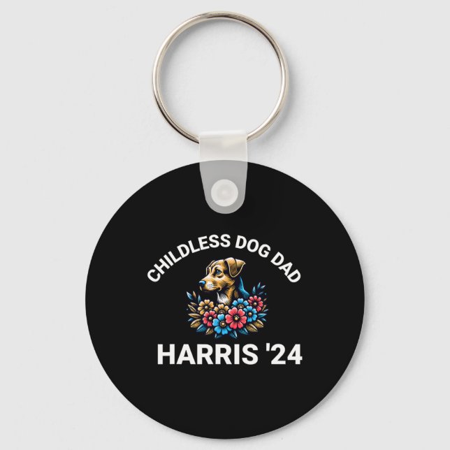 Vater für Kamala Harris 2024 1 Schlüsselanhänger (Vorderseite)