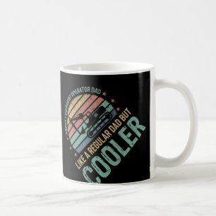 Vater für schwere Geräte Coolere Mens Fathers D Kaffeetasse