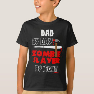 Vater für Tag Zombie-Schlacken nach Nachtschicht T-Shirt