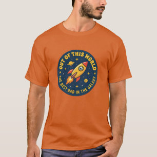 Vater Geburtstag von Tochter Sohn Retro Vatertag T-Shirt