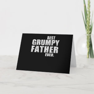 Vater-Geschenk Beste Grumpy Vater je Geschenk Id Feiertagskarte