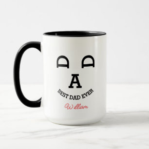 Vater-Gesicht-Kaffeetasse Tasse