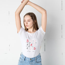 Vater gewinnt immer Niedlichen modernen XOXO Valen T-Shirt