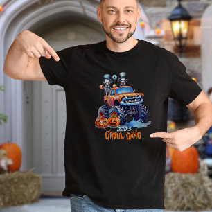Väter Ghoul Gang passendes Halloween-Familienoutfi T-Shirt
