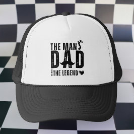Vater gib dem Mann den Mythos der Legende Vater Co Truckerkappe