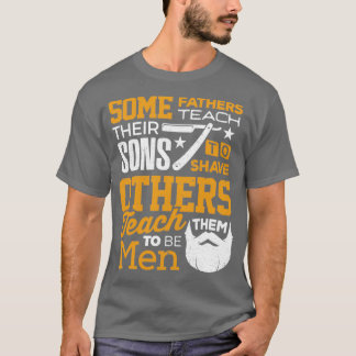 Vater Gift ein paar Väter Teach Son Shave Andere H T-Shirt