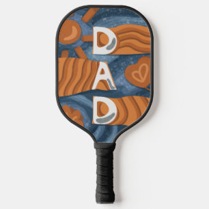 Vater - Glücklicher Tag des Vaters Pickleball Schläger