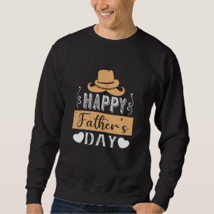 Vater - glücklicher Vater-Tag Sweatshirt