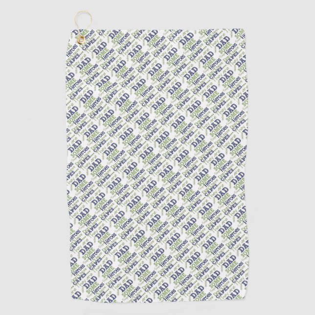 Vater Golfhandtuch (Vorderseite)