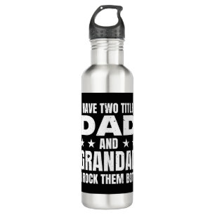 Vater Grandad Edelstahlflasche