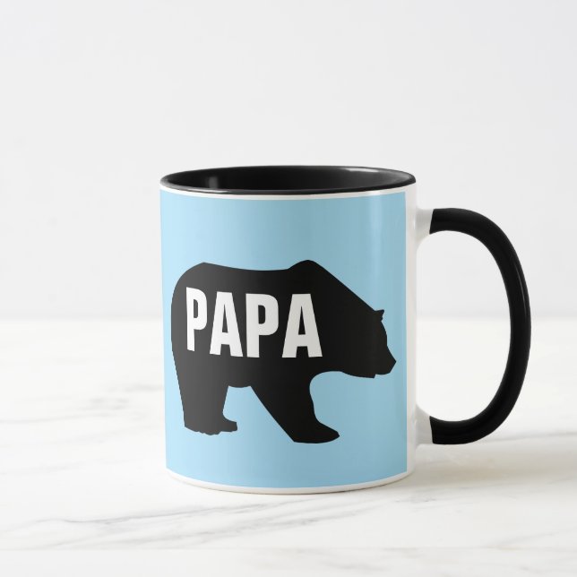 VATER GRIZZLY BEAR KAFFEE TASSE (Rechts)