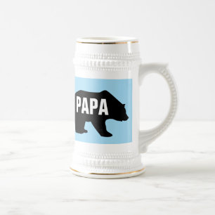 VATER GRIZZLY BEAR PAPA BIERSTEIN BIERGLAS