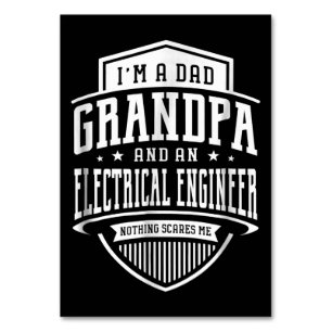 Vater Großvater Elektroingenieur - nichts macht mi Tischnummer