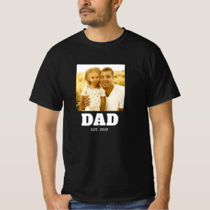 Vater Gründungjahr Foto T-Shirt