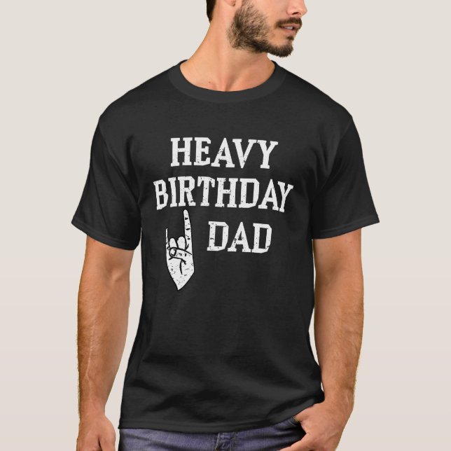 Vater Grunge Viking und Metal Rock Ch T-Shirt (Vorderseite)