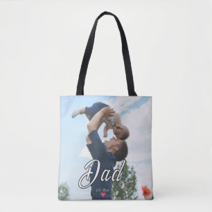 Vater hat lustiges Skript Foto Herz Geschenk einge Tasche