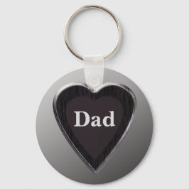 Vater Heart Keychain Schlüsselanhänger