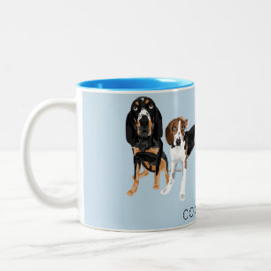 Vater hellblau zweifarbige tasse