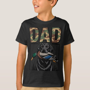 Vater Herren Tarnung Stockentenente Jagd-Tarnung T-Shirt
