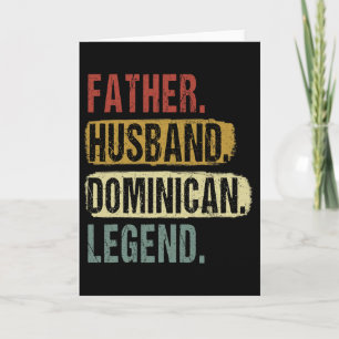Vater Husnd dominikanische Legende Dominica Vater Karte