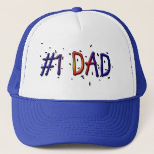 Vater-Hut des Vatertags-#1 Truckerkappe