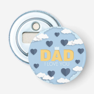 Vater I Liebe Sie, Vatertagsgeschenk Flaschenöffner