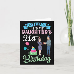 Vater, ich kann nicht ruhig bleiben, ist mein 21.  karte