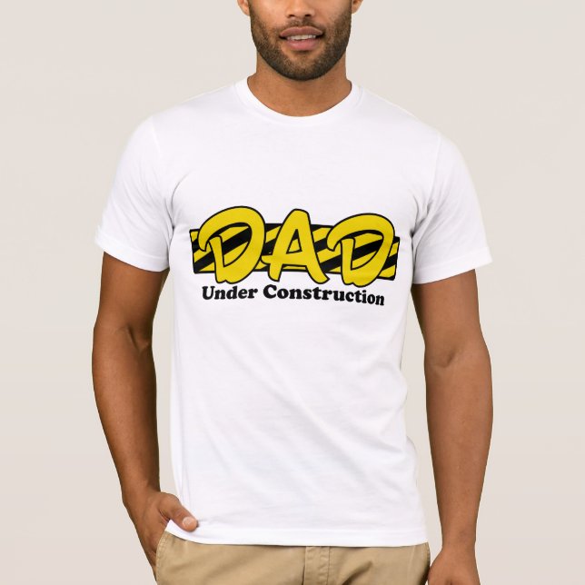 Vater im Bau T-Shirt (Vorderseite)
