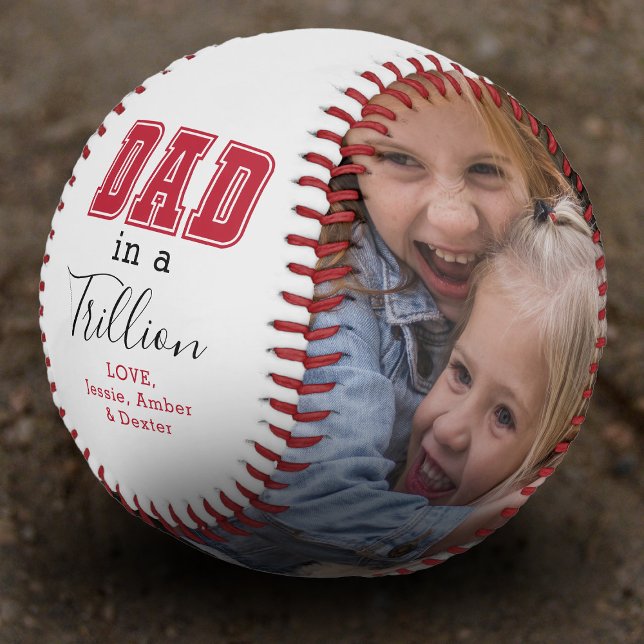 Vater im Foto einer Billion Baseball (Von Creator hochgeladen)