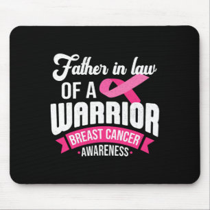 Vater im Gesetz eines Kriegers Brustkrebs Bewussts Mousepad
