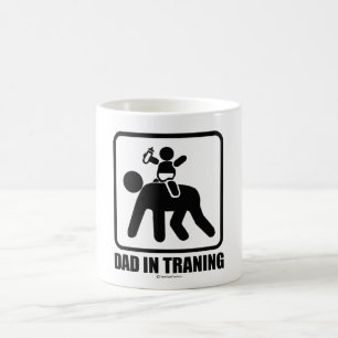 Vater im Training Kaffeetasse