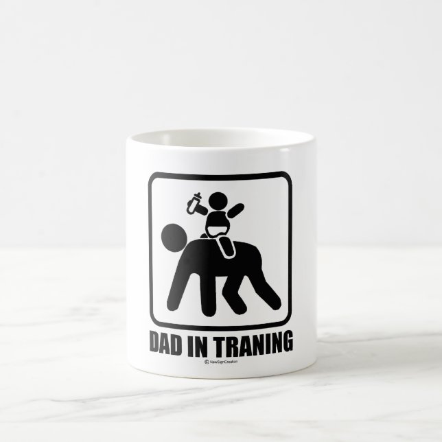 Vater im Training Kaffeetasse (Mittel)