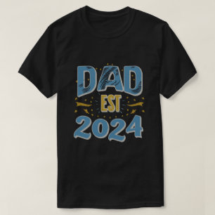 Vater ist 2024, nach Daddy Est befördert. 2024 T-Shirt