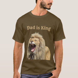 Vater ist das Party des Königs Vater T-Shirt