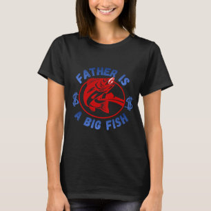 Vater ist ein großer Fisch – Kühnes Fishing Dad Gr T-Shirt