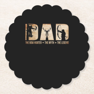 Vater Jäger Mythos Legend Jagdgeschenk Untersetzer