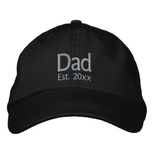 Vater Jahr Osten. Textvorlage Bestickte Baseballkappe