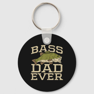 Vater je Fischen Fischer Fathers Day Vater Gi Schlüsselanhänger