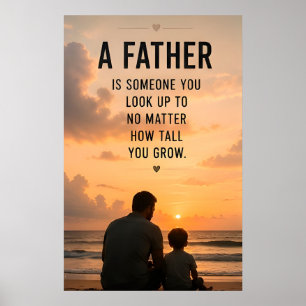 👨👧 Vater Jemand, zu dem man immer aufsieht Fami Poster