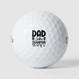 Vater Joke Champion   Funny Vatertag Geschenk Golfball