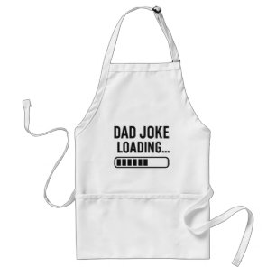Vater Joke Loading... Funny Design für Vater Schürze